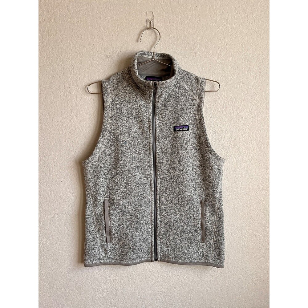 Patagonia Women's Better Sweater Vest in Heather Gray Size MEDIUM